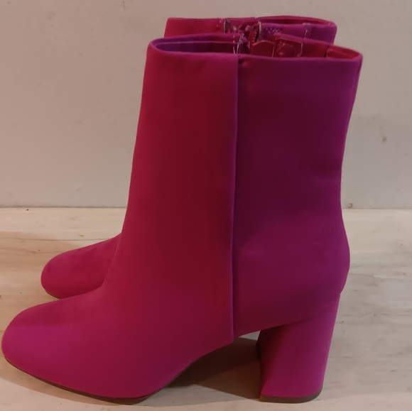 SUGAR Women's Element Square Toe Dress Booties - Picture 4 of 8